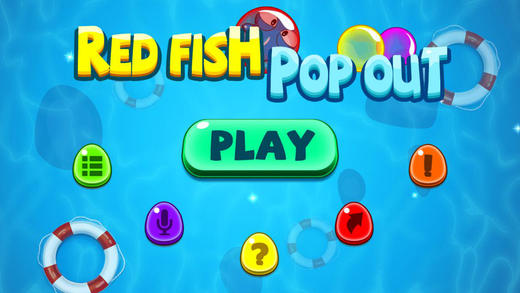 【免費遊戲App】Red Fish POP Out-APP點子