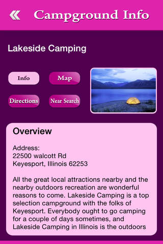 Illinois Campgrounds Guide screenshot 3