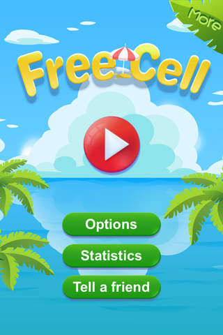 "FreeCell Solitaire screenshot 2