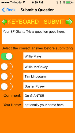 【免費運動App】Schedule and Trivia Game for SF Giants Baseball Fans with TV and Radio Listings.-APP點子