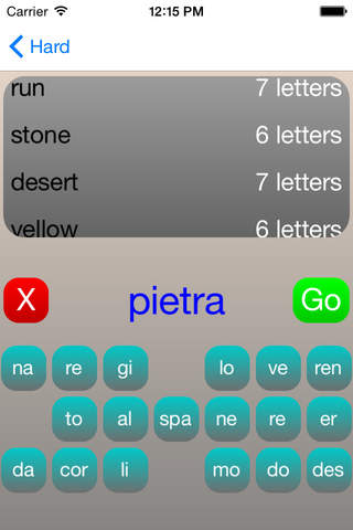 Afrikaans Word Puzzle screenshot 2