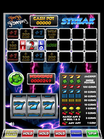 【免費遊戲App】Streak Lightning Slots-APP點子