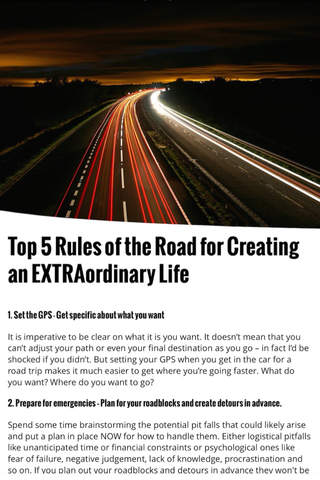 Extraordinary Woman Magazine - Mastering the art of extraordinary and creating a life you love screenshot 2