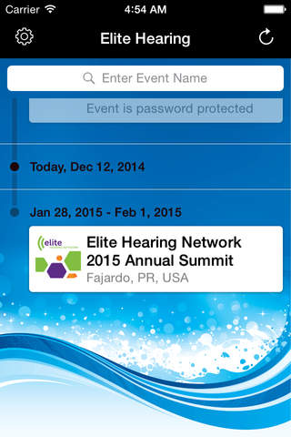 Elite Hearing Network Events screenshot 2