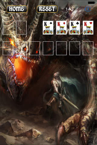 A Angry Dragon Solitaire screenshot 4