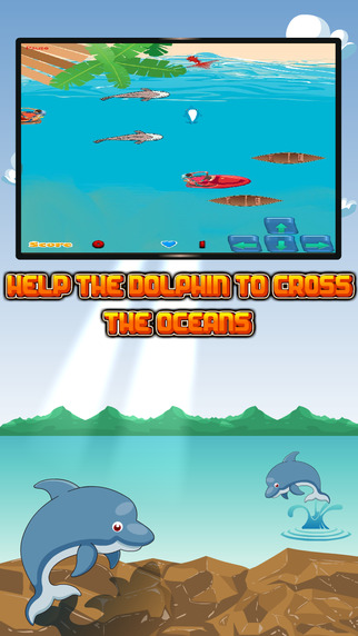 【免費遊戲App】Dolphin Swim Adventure: Keep the Oceans Safe-APP點子