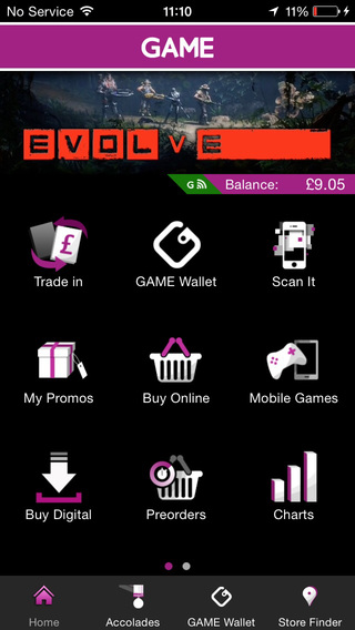 GAME Mobile App