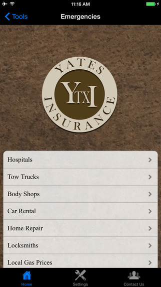 【免費商業App】Yates Insurance Agency-APP點子