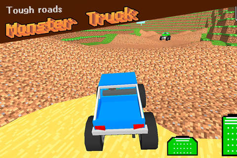 Cubics World: Monster Truck Race screenshot 3