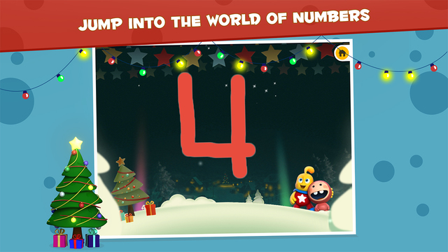 【免費教育App】Icky Snow Trace - Learn 1234 Numbers - Christmas Edition FREE-APP點子