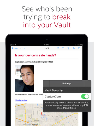 【免費生產應用App】McAfee Security – Privacy Vault, Backup, Catch a Thief, Find Your iPhone or iPad-APP點子