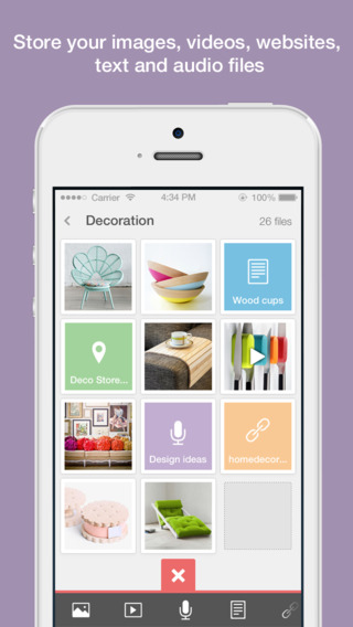 【免費生產應用App】ClipUp - Collect, Organise and Present images, videos, websites and text notes-APP點子