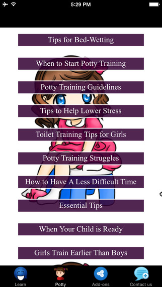 【免費教育App】Potty Training Tips - Teaching Them the Right Way-APP點子