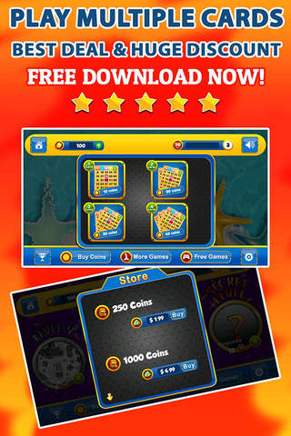 Bingo Hallaway PRO - Play Online Casino and Number Card Game for FREE ! screenshot 3