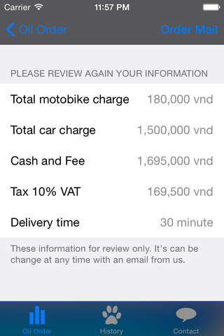 Free Vicky Mobile Oil Order from Vicky.in screenshot 2