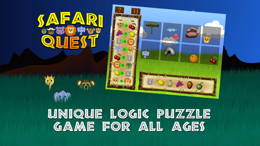 【免費遊戲App】Safari Quest - Logic Puzzle Game-APP點子