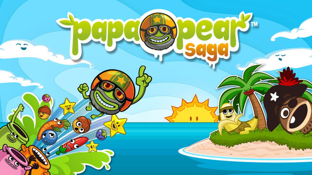 【免費遊戲App】Papa Pear Saga-APP點子