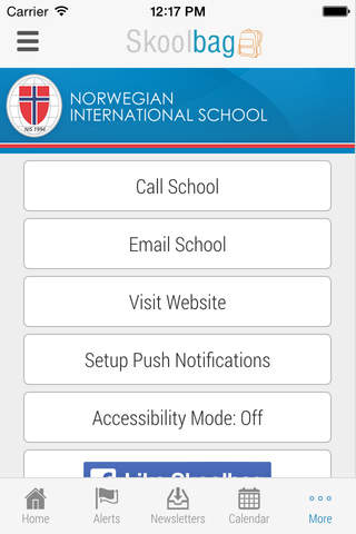 Norwegian International School - Skoolbag screenshot 4