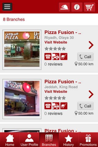 Pizza Fusion Saudi Arabia screenshot 2