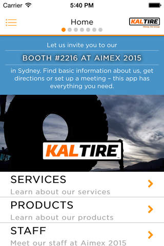 Kal Tire Mining @ AIMEX 2015 screenshot 3