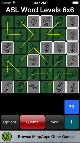 【免費遊戲App】ASL Word Levels-APP點子