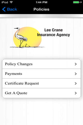 Lee Crane Insurance Agency screenshot 2