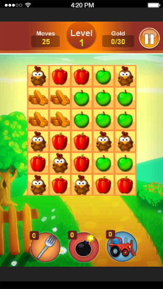 【免費遊戲App】Farm Jelly Crush Puzzle-APP點子