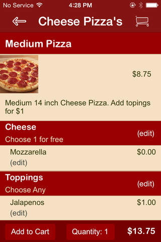 Dominicks Pizza screenshot 3