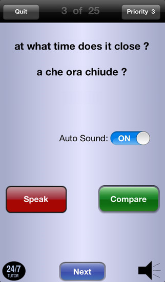 【免費教育App】Italian Phrases 24/7 Language Learning-APP點子