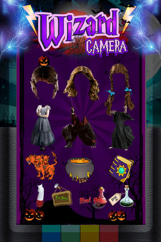 CamCCM - Wizard of Magic Sticker Camera Fashion Photo Booth Dress Up screenshot 4