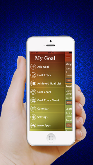 Goal Tracker - Track your Daily Habits Tasks Health Dreams set personal goals