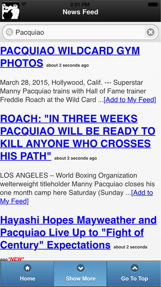 【免費新聞App】One Boxing News Free-APP點子