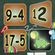 Subtraction: Math Facts Card Matching Game