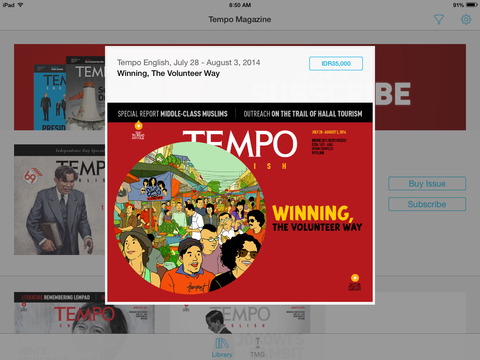 Tempo Magazine English Edition screenshot 2