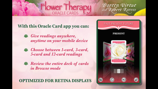 【免費生活App】Flower Therapy Oracle Cards - Doreen Virtue, Ph.D., Robert Reeves-APP點子