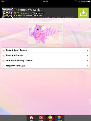 Magic Little Pony Unicorn Photo Frames for Girls FREE screenshot 4