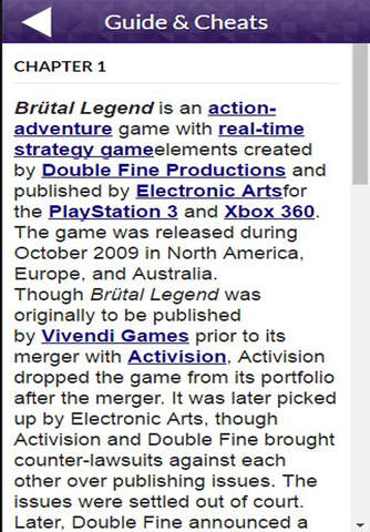 PRO - Brutal Legend Game Version Guide screenshot 2