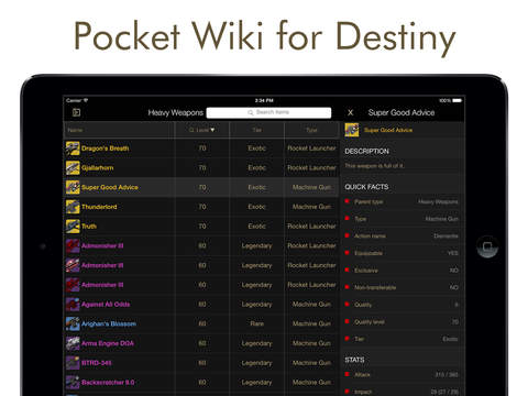 免費下載書籍APP|Pocket Wiki for Destiny (Lite version) app開箱文|APP開箱王
