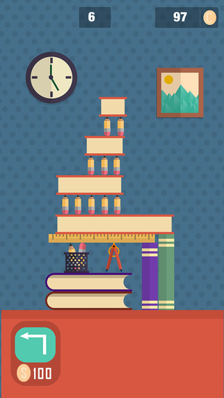 Kids Tower Of Books Pro - Master The Art Of Stacking