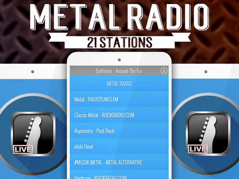 【免費音樂App】Metal Radio+-APP點子