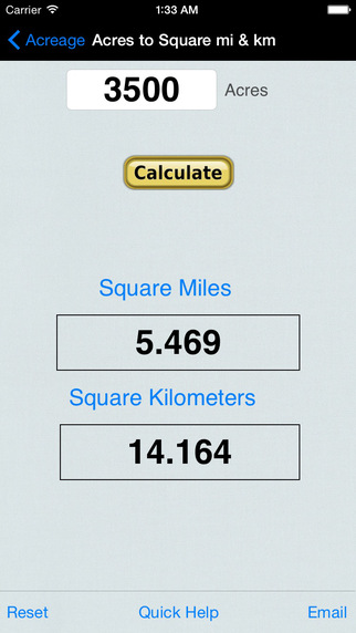 【免費生產應用App】Acre & Area & Acreage-APP點子