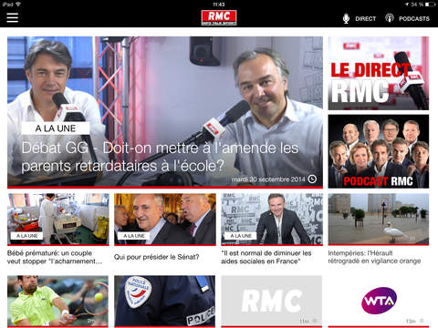 【免費新聞App】RMC, Info Talk Sport-APP點子