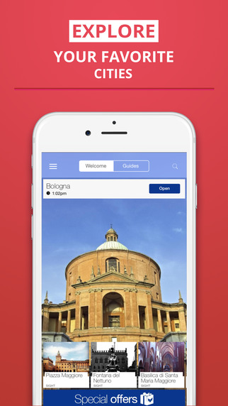 Bologna - your travel guide with offline maps from tripwolf guide for sights restaurants and hotels