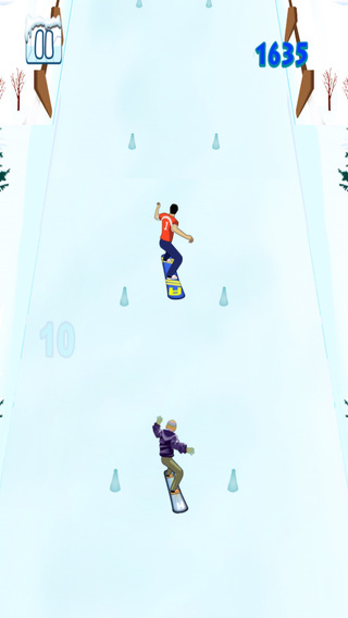 【免費遊戲App】Nitro Snowboard Rider - Icy Wave Stunt Surfer-APP點子