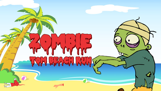 Zombie Tom Beach Run Pro - amazing zombie running adventure