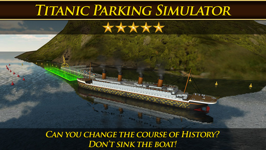 Titanic Parking Simulator Game: Real Boat Sailing Driving Test Park Sim Run Games