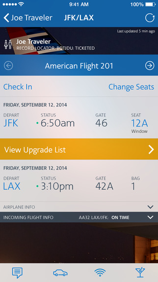 【免費旅遊App】American Airlines-APP點子