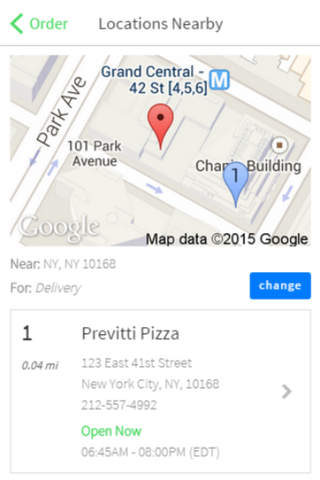 Previti Pizza Ordering screenshot 2