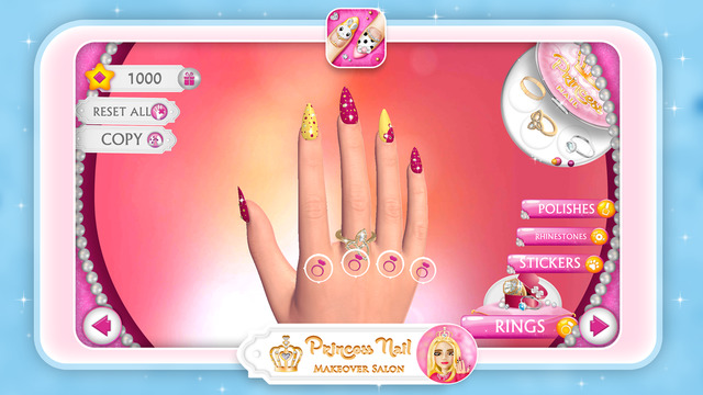 【免費生活App】Princess Nail Makeover Salon and Nail Design Decoration Ideas-APP點子