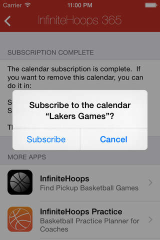InfiniteHoops 365 : Pro Basketball Schedules screenshot 4